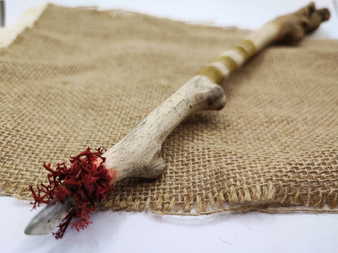 Handcarved Wooden Magic Wand - Driftwood - Gift for Witch - Gift For Wizard - Cosplay - Wand - Unique Gift - Birthday Gift - Christmas Gift