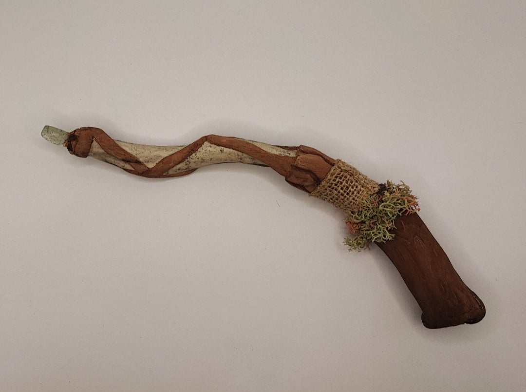 Handcarved Wooden Magic Wand - Driftwood - Gift for Witch - Gift For Wizard - Cosplay - Wand - Unique Gift - Birthday Gift - Christmas Gift