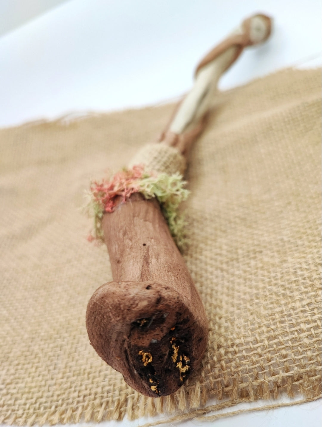 Handcarved Wooden Magic Wand - Driftwood - Gift for Witch - Gift For Wizard - Cosplay - Wand - Unique Gift - Birthday Gift - Christmas Gift