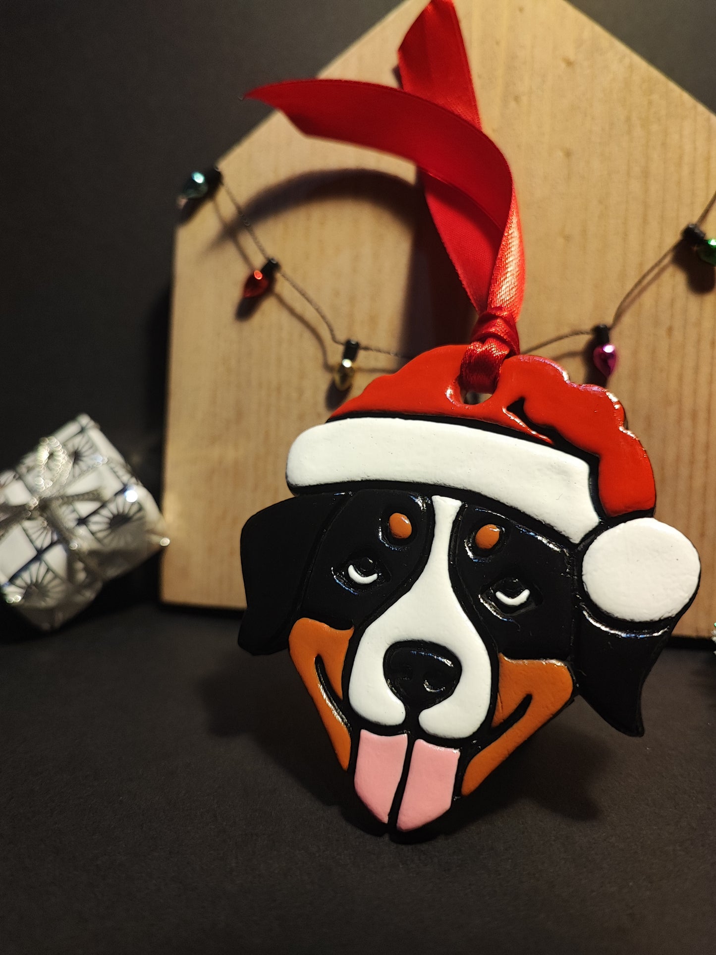 Swiss Breeds - Greater Swiss | Appenzeller | Entlebucher | Sennenhund | Mountain Dog Christmas Bauble | Christmas Tree Decorations | Handmade in UK
