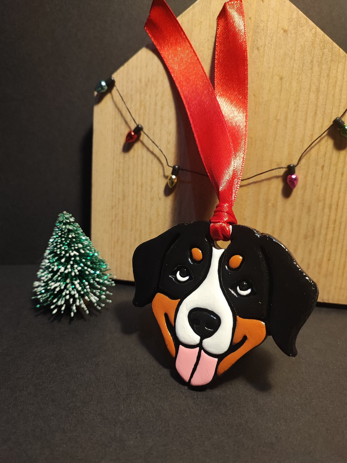 Swiss Breeds - Greater Swiss | Appenzeller | Entlebucher | Sennenhund | Mountain Dog Christmas Bauble | Christmas Tree Decorations | Handmade in UK